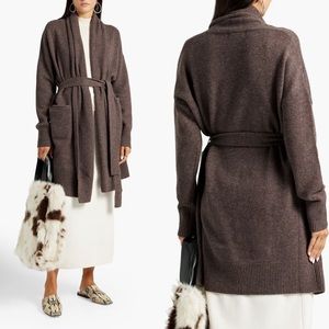 CO Brown Women's Sweater Cardigan